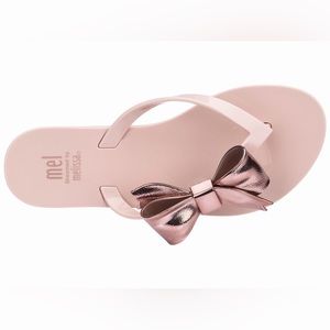 Melissa Harmonic Celebration Flip Flops Rose SG54-898